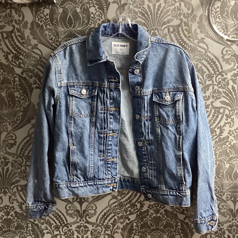 Old Navy Women's Classic Blue Jean Jacket